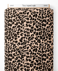 Tissu - leopard nude