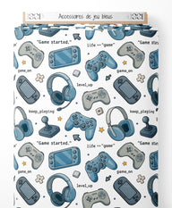 Tissu - Accessoires de jeu bleus