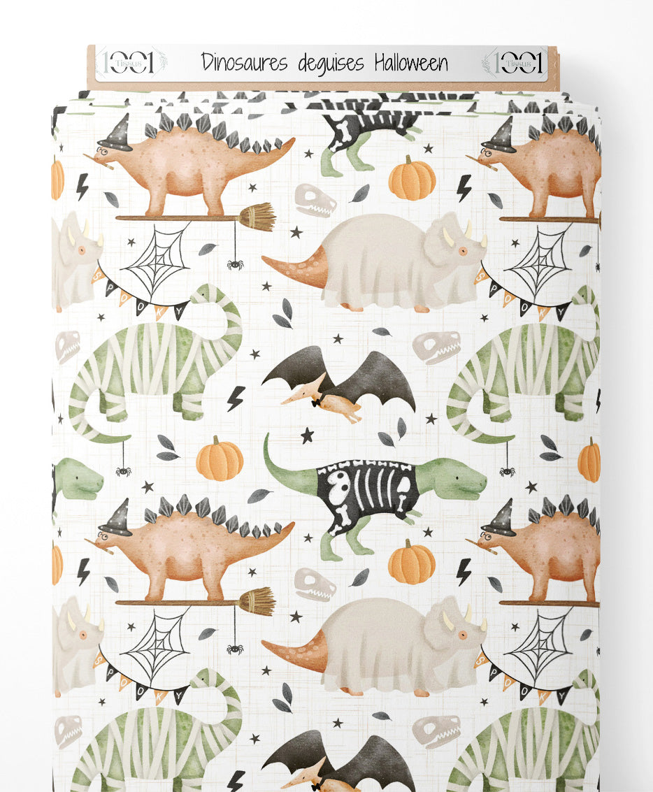 Tissu - Dinosaures déguisés Halloween