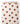 Tissu - Fraises rouges et graines noires