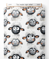 Tissu - mouton rigolo enfant