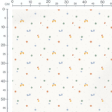 Tissu - Formes géométriques colorées