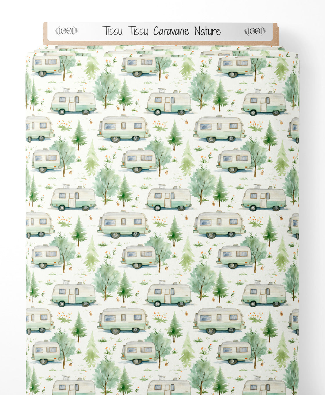 Tissu - Tissu Caravane Nature