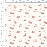 Tissu - Licornes roses et arcs-en-ciel 2