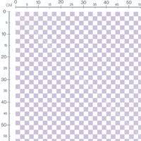 Tissu - Alternance violet et blanc