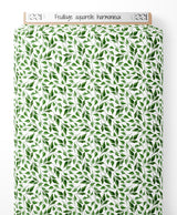 Tissu - Feuillage aquarelle harmonieux