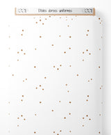 Tissu - Étoiles dorées uniformes