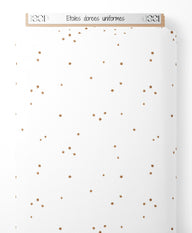 Tissu - Étoiles dorées uniformes