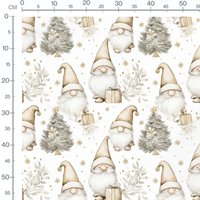 Tissu - Tissu Lutin Noel Beige