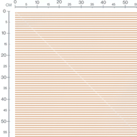 Tissu - Rayures horizontales beige
