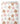 Tissu - Fleurs roses et brunes douces