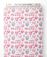 Tissu - Tissu Cupcake Birthday