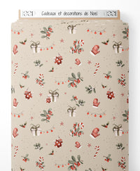 Tissu - Cadeaux et décorations de Noël