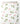 Tissu - Fleurs roses et branches vertes