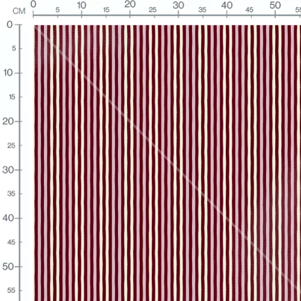 Tissu OEKO TEX Rayures Bordeaux Et Roses 1001 Tissus tissu-oeko-tex-rayures-bordeaux-et-roses-1001-tissus