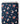 Tissu - Fleurs roses et blanches bleu 4