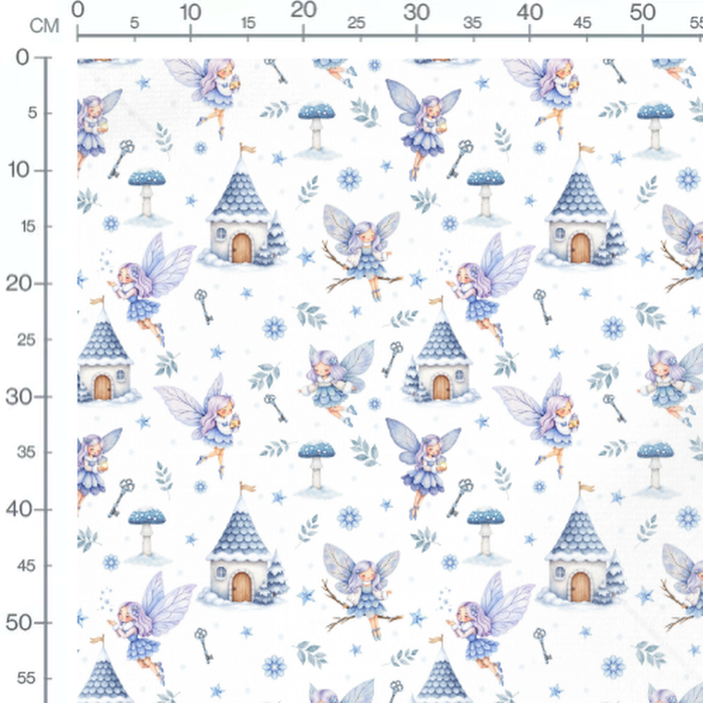 Tissu - Fées et maisons enchantées