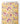 Tissu - Fleurs jaunes et violettes beige