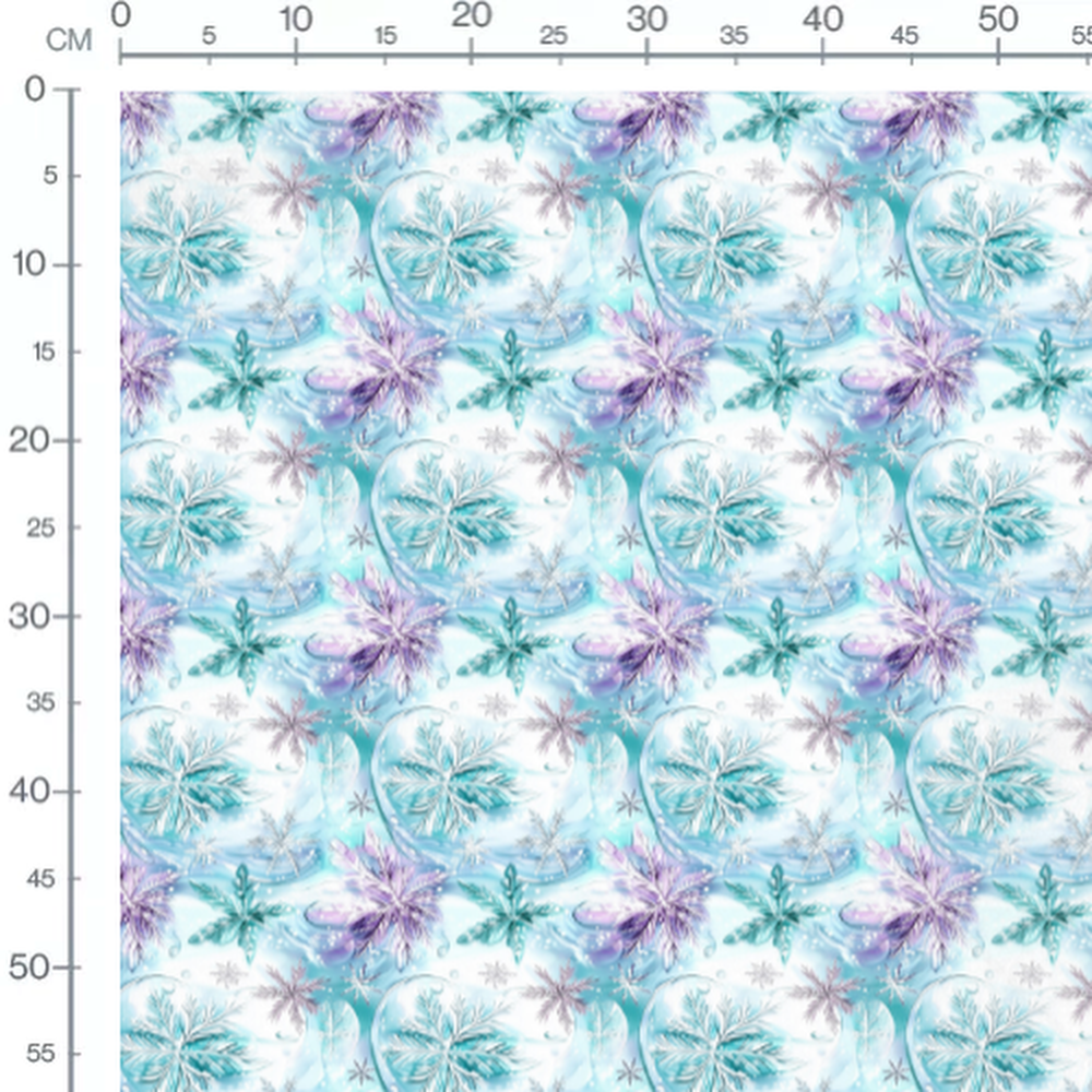 Tissu - Tissu Flocons Magiques