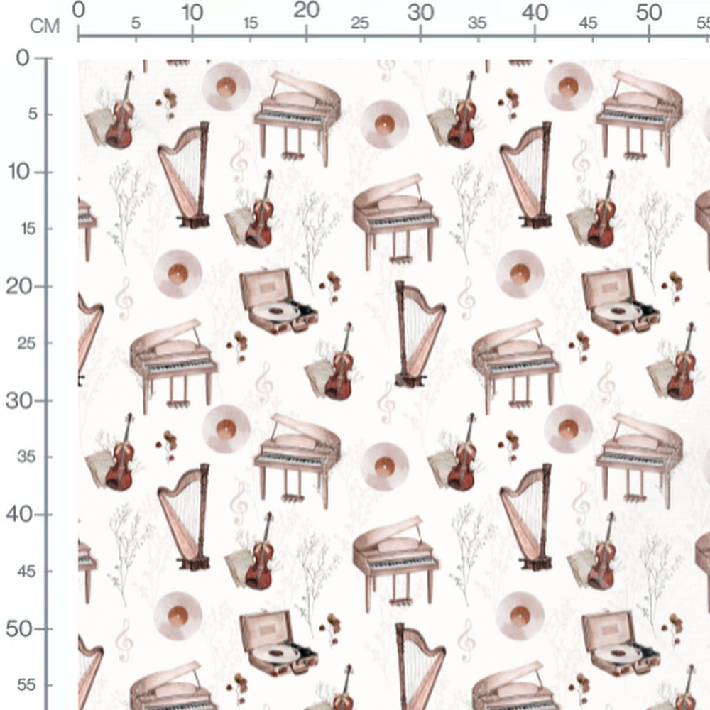 Tissu - Instruments et disques vintage