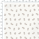 Tissu - Raton laveur expressif