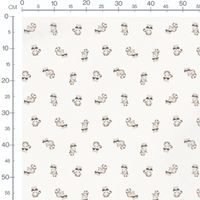 Tissu - Raton laveur expressif