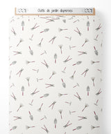 Tissu - Outils de jardin dispersés