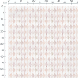 Tissu - Motif losanges pastel