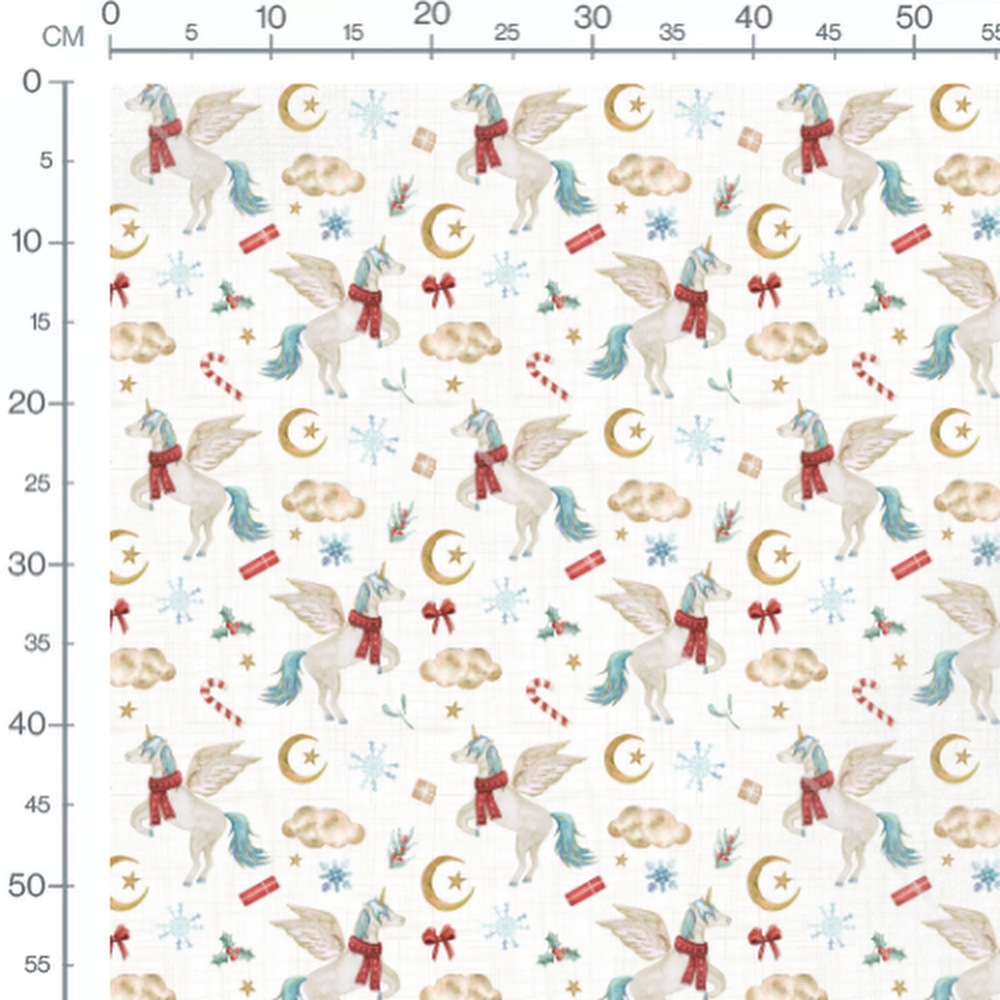 Tissu - Souris sorcière beige et