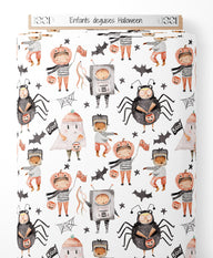 Tissu - Enfants déguisés Halloween