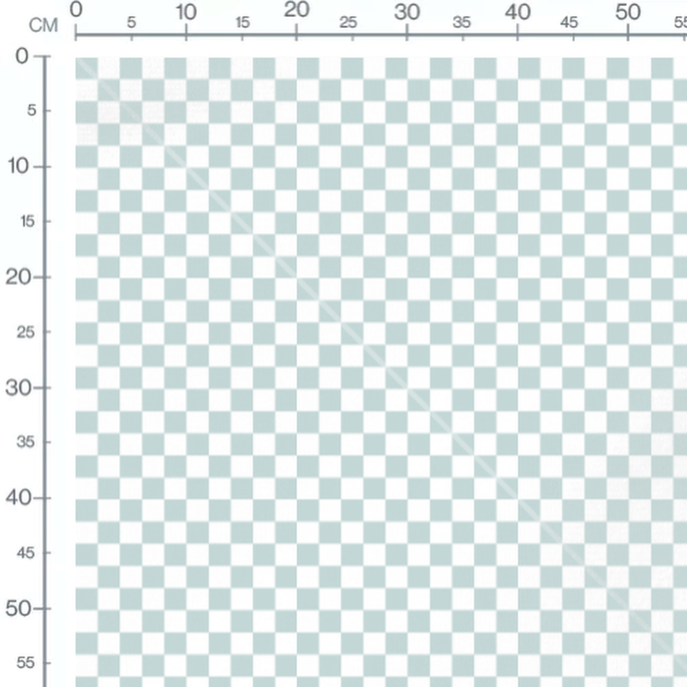 Tissu - Carreaux blancs et bleus