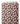 Tissu - Guimauves roses sur fond marron