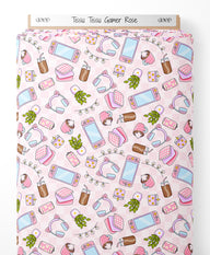 Tissu - Tissu Gamer Rose