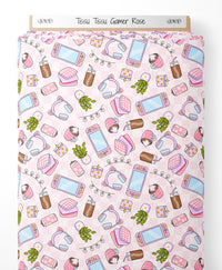 Tissu - Tissu Gamer Rose