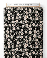 Tissu - Petites fleurs et feuillage vert