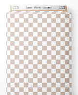 Tissu - Carrés alternés classiques