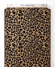 Tissu - Leopard beige