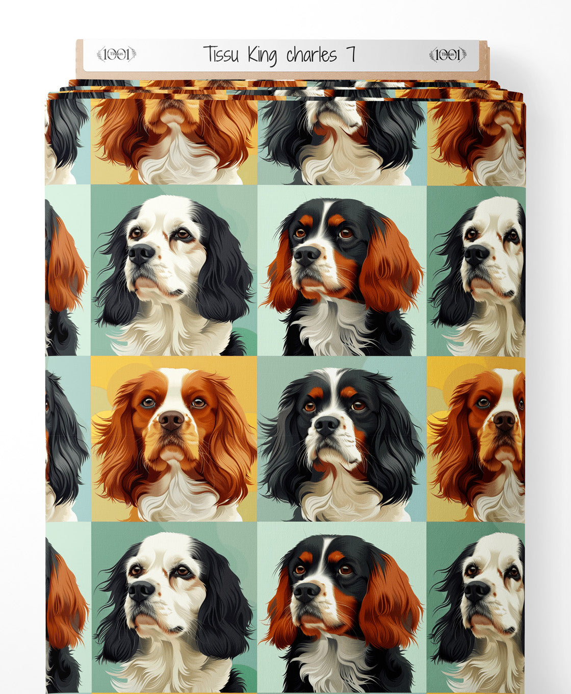 Tissu - King charles 7