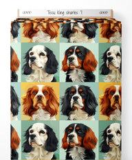 Tissu - King charles 7