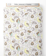 Tissu - Petites princesses et licornes