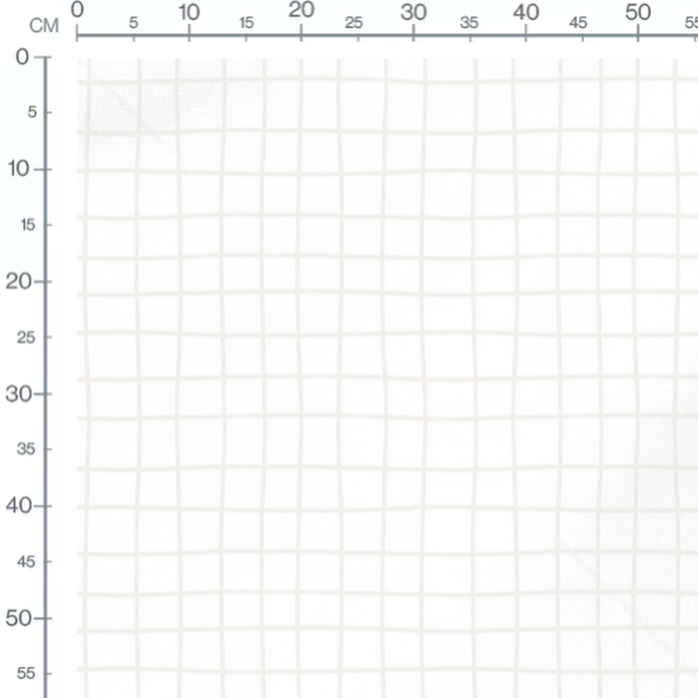 Tissu - Carreaux blancs sur beige clair 2