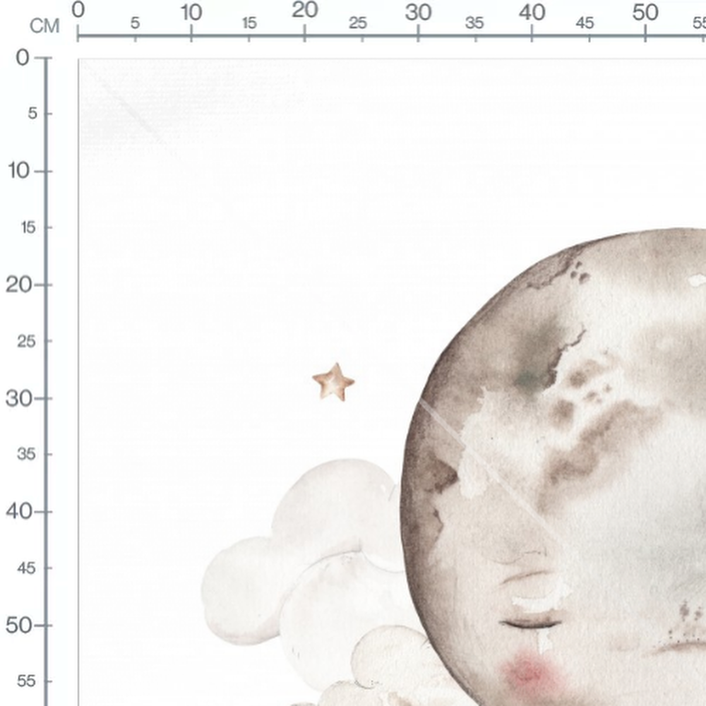 Tissu - Lapin en cape sur balançoire