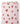 Tissu - Fraises coupées sur fond rose