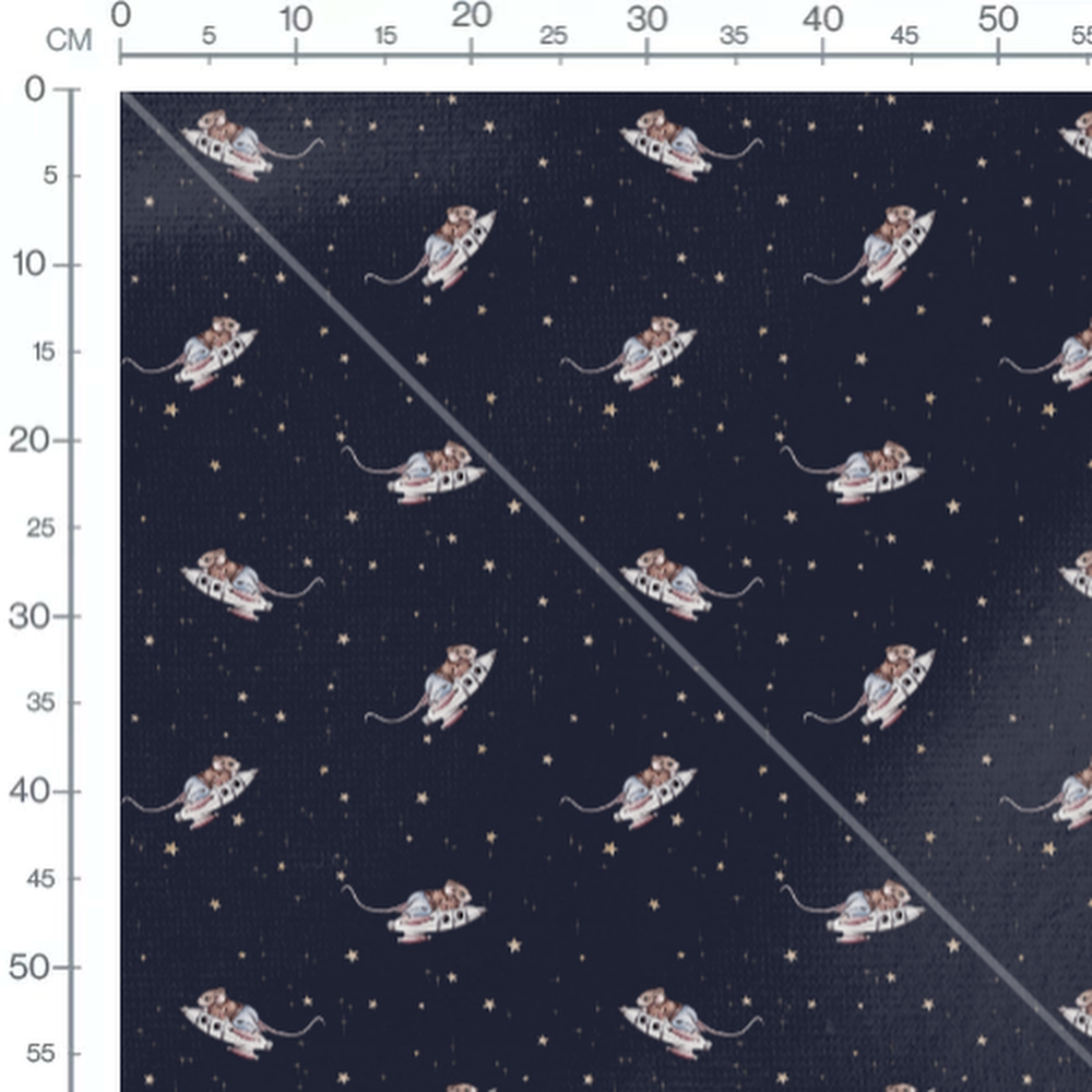 Tissu - Dinosaures et palmiers gris