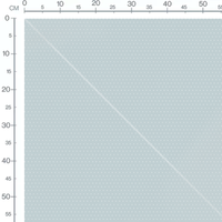 Tissu - Pois blancs sur bleu clair 2