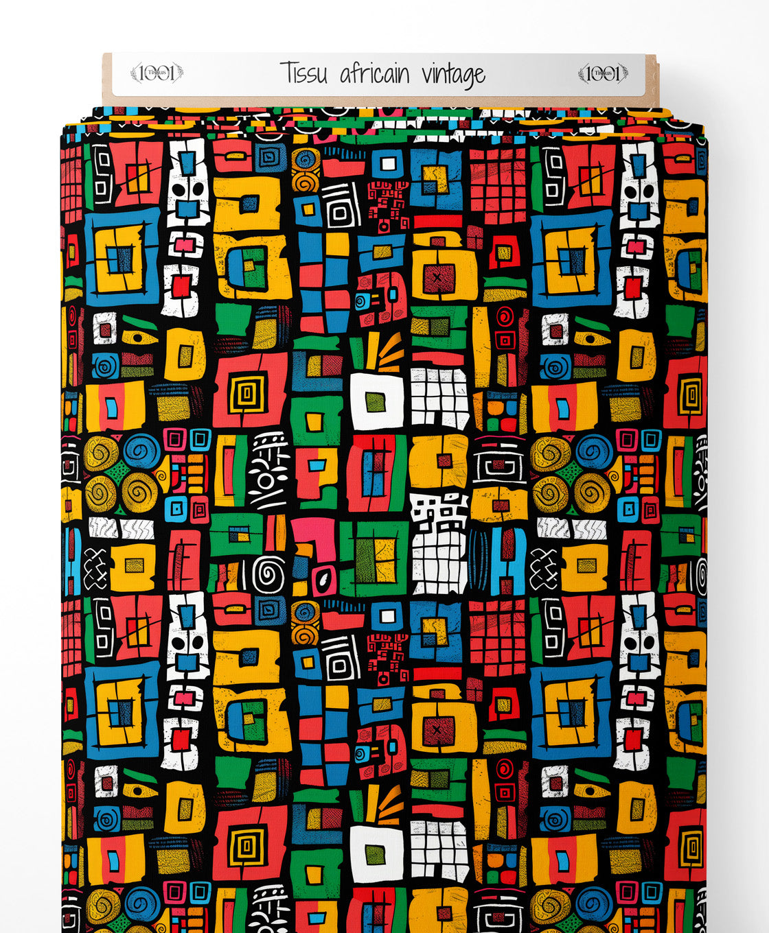 Tissu - africain vintage