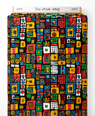 Tissu - africain vintage