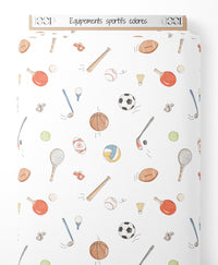 Tissu - Équipements sportifs colorés