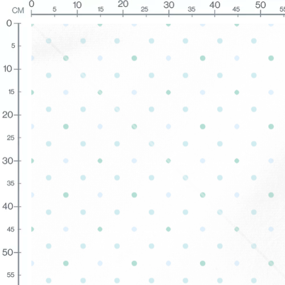 Tissu - Pois pastel en harmonie