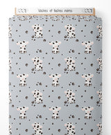 Tissu - Vaches et taches noires